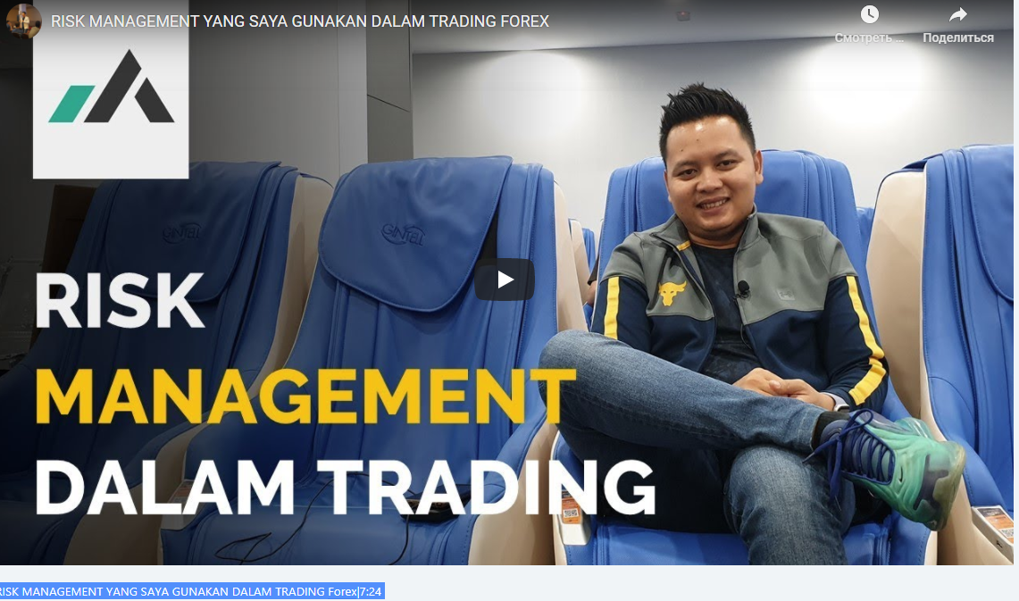 RISK MANAGEMENT YANG SAYA GUNAKAN DALAM TRADING Forex|7:24