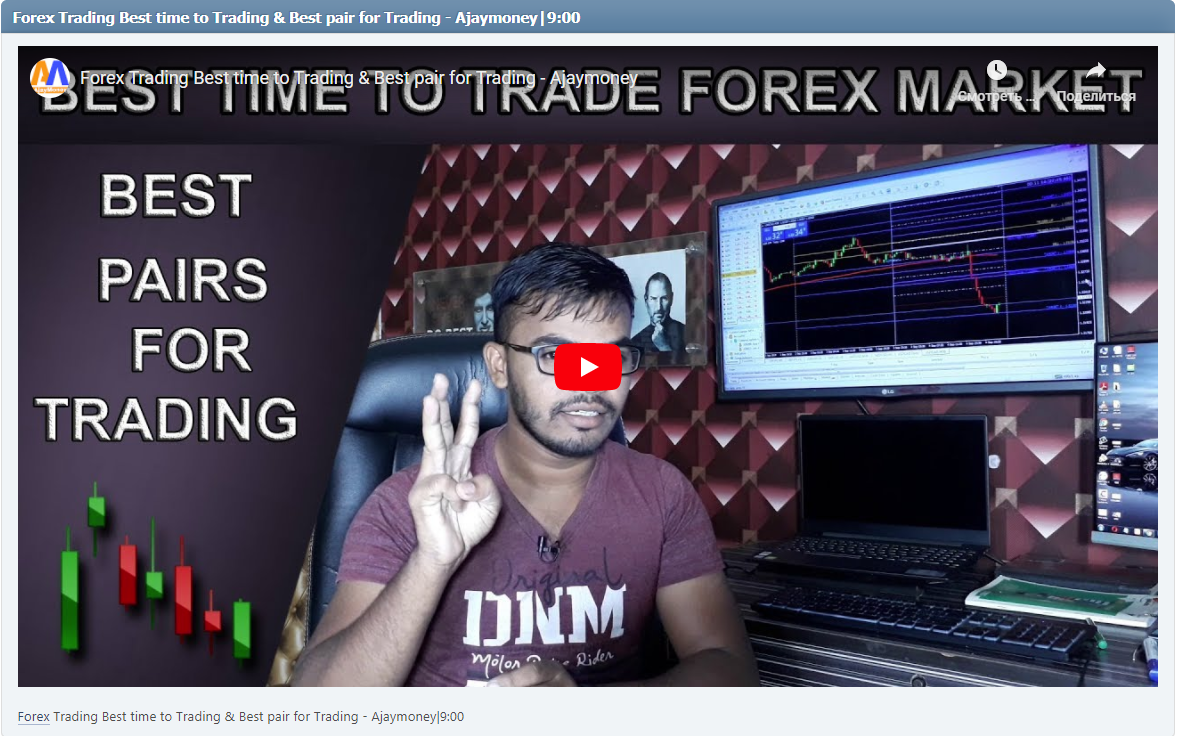 Forex Trading Best time to Trading & Best pair for Trading - Ajaymoney|9:00