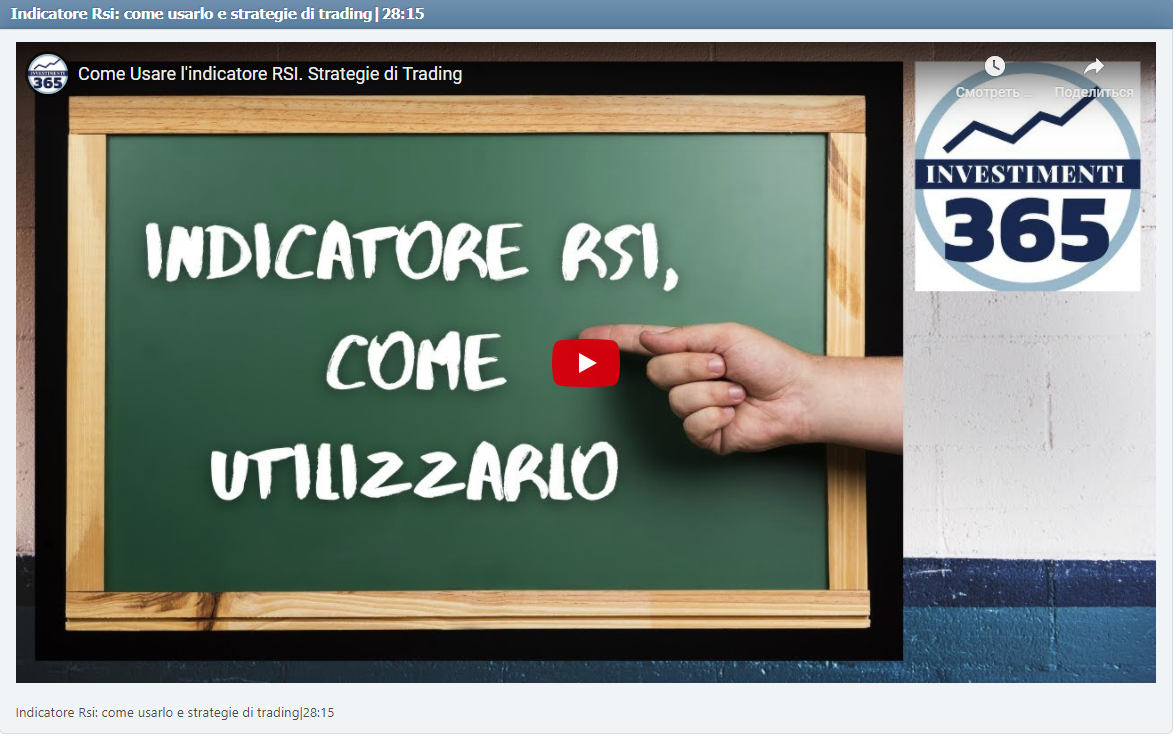 Indicatore Rsi: come usarlo e strategie di trading|28:15