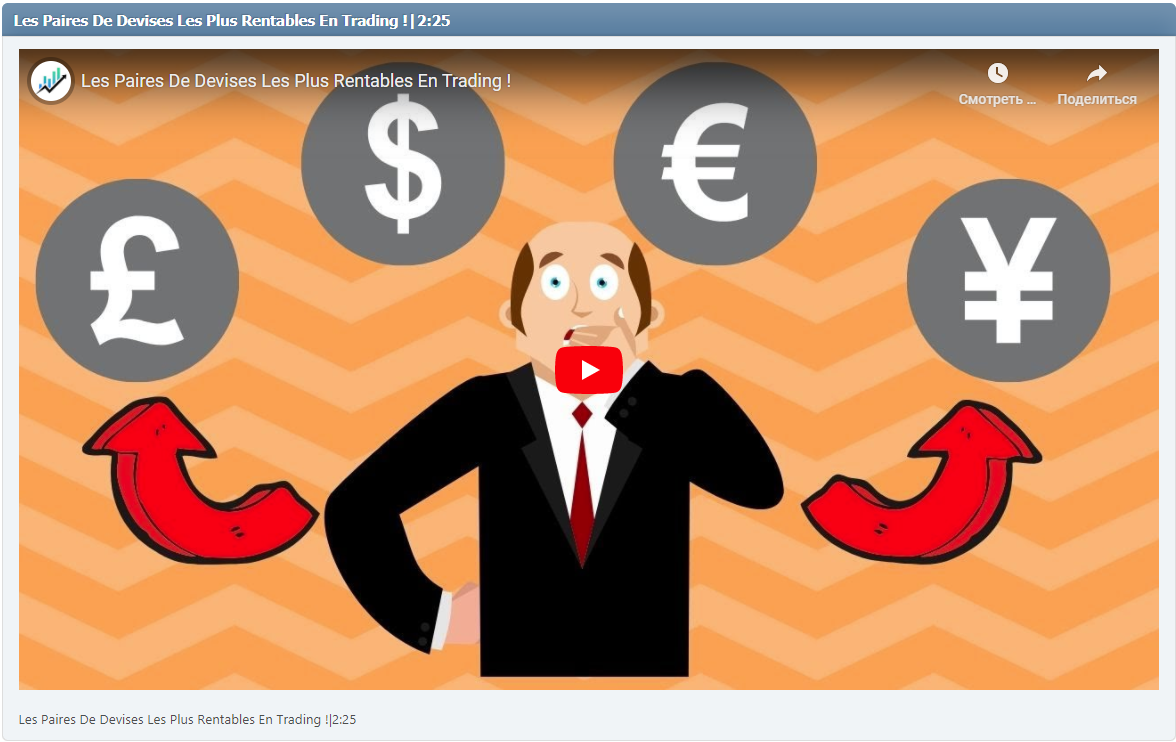 Les Paires De Devises Les Plus Rentables En Trading !|2:25