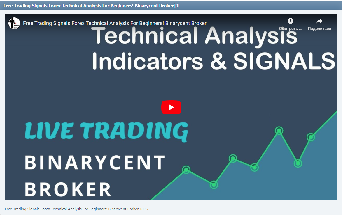 Free Trading Signals Forex Technical Analysis For Beginners! Binarycent Broker|10:57