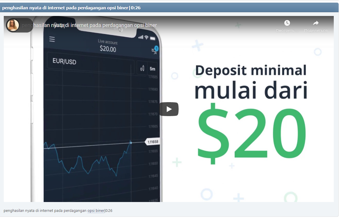 penghasilan nyata di internet pada perdagangan opsi biner|0:26