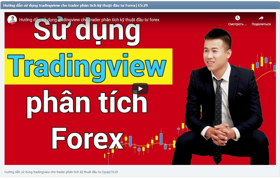 Hướng dẫn sử dụng tradingview cho trader phân tích kỹ thuật đầu tư Forex|15:29