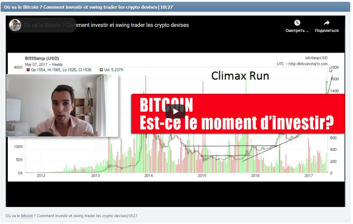 Où va le Bitcoin ? Comment investir et swing trader les crypto devises|10:27