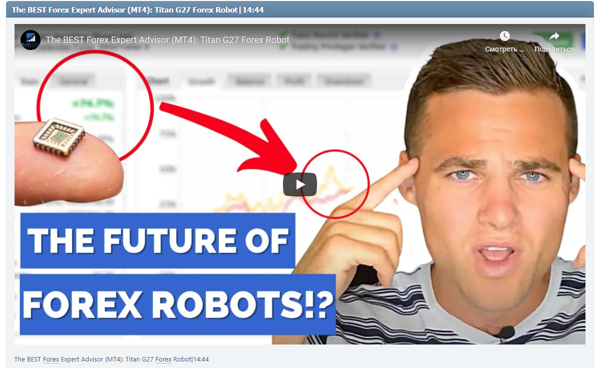 The BEST Forex Expert Advisor (MT4): Titan G27 Forex Robot|14:44