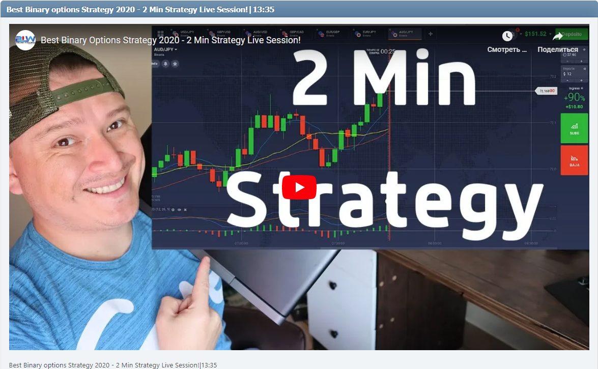 Best Binary options Strategy 2020 - 2 Min Strategy Live Session!|13:35