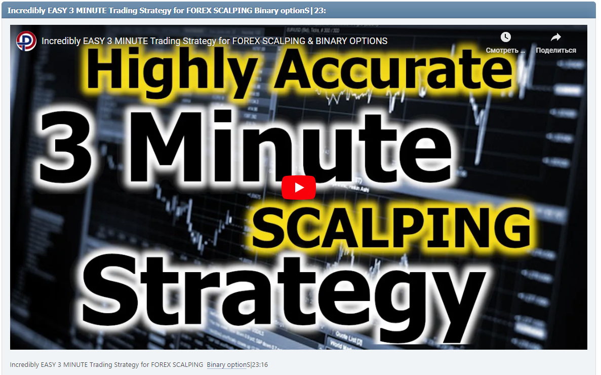Incredibly EASY 3 MINUTE Trading Strategy for FOREX SCALPING Binary optionS|23:16