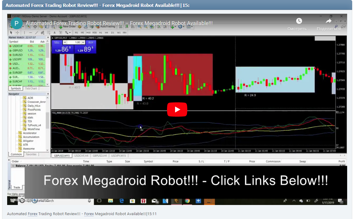 Automated Forex Trading Robot Review!!! - Forex Megadroid Robot Available!!!|15:11