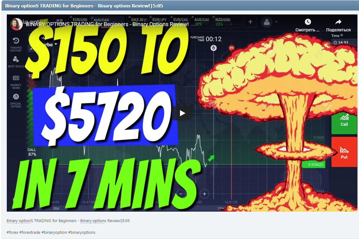 Binary optionS TRADING for Beginners - Binary options Review!|5:05