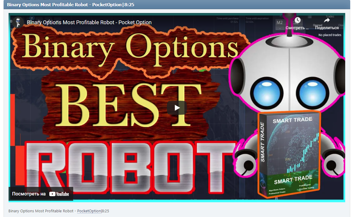 Binary Options Most Profitable Robot - PocketOption|8:25